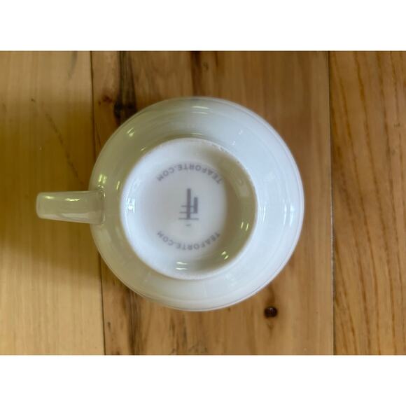 New Tea Forte Cup White Ceramic Cafe Tea Cup w/ Hole in Lid - Picture 4 of 10